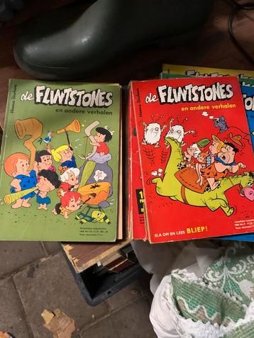 7x Flintstones Stripboeken - Vintage Collectie beschikbaar voor biedingen