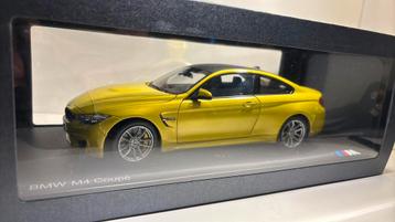 Bmw m4 coupe yellow paragon 1.18 beschikbaar voor biedingen