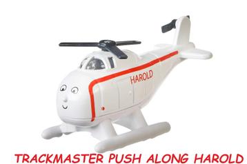 Nieuw Thomas Trein Trackmaster Push Along, Harold beschikbaar voor biedingen