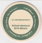 1 HERTOG JAN HOLLUM-AMELAND BIERVILTJE, Verzamelen, Biermerken, Verzenden, Gebruikt, Viltje(s), Hertog Jan
