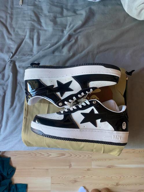 A Bathing Ape Bape Sta Low / Bapesta, Kleding | Heren, Schoenen, Nieuw, Sneakers of Gympen, Wit, Verzenden