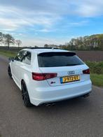 Audi S3 2.0 Tfsi 221KW 3-D Quattr.s-tron 2014 Wit, Auto's, Audi, Automaat, S3, 74 €/maand, Zwart