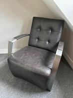 Relaxfauteuil, Ophalen, Zo goed als nieuw, 50 tot 75 cm, Leer