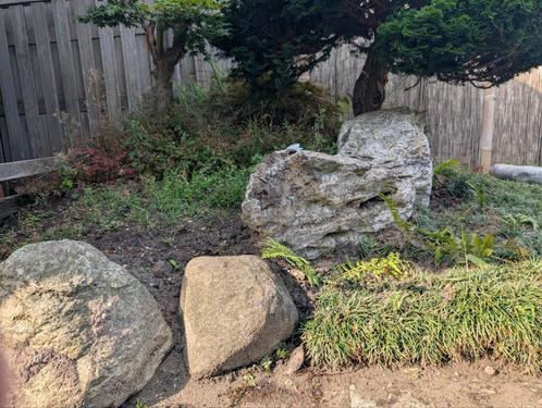 Grote sierstenen voor tuin of vijver – Natuursteen – Bied, Tuin en Terras, Grind, Keien en Split, Zo goed als nieuw, Overige materialen