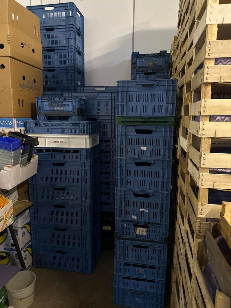 Kunststof kratten - Diverse maten en kleuren, Doe-het-zelf en Verbouw, Kratten en Dozen, Ophalen