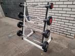 Ziva barbell/curl stang 10kg tot 30kg, Sport en Fitness, Ophalen of Verzenden, Zo goed als nieuw, Benen, Overige typen