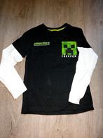 Minecraft longsleeve mt 128 of 134, Kinderen en Baby's, Kinderkleding | Maat 128, Ophalen of Verzenden, Nieuw, Jongen, Shirt of Longsleeve