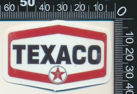 Sticker: Texaco (6), Verzamelen, Stickers, Zo goed als nieuw, Auto of Motor, Ophalen of Verzenden