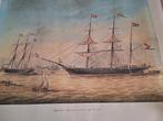 4 prachtige grote maritiem prenten, Ophalen of Verzenden, Gebruikt