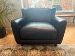 Stijlvolle Baxter Fauteuil ‘Bergere Lounge’, Ophalen, Zo goed als nieuw, 100 tot 125 cm, Leer