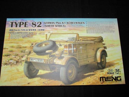 D-334,Meng Model 1-35,NO,VS-015, Type 82 German Pkw.K1 Kübel, Hobby en Vrije tijd, Modelbouw | Auto's en Voertuigen, Nieuw, Verzenden