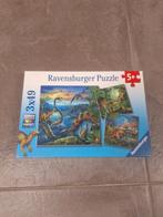 Ravensburger Dinosaurus Puzzels 3x49 stukjes, Ophalen, Meer dan 50 stukjes, Zo goed als nieuw, 4 tot 6 jaar