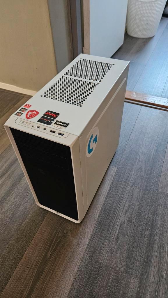 Gaming PC Ryzen 5 2600, RX 580, Computers en Software, Desktop Pc's, 3 tot 4 Ghz, HDD, SSD, Gaming, Ophalen