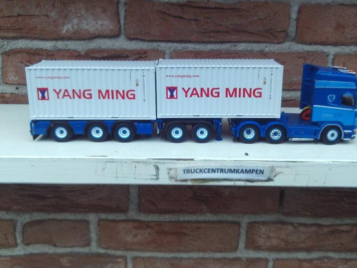 Tekno  Scania  164 - 580  van  P.  Visser., Hobby en Vrije tijd, Modelauto's | 1:50, Nieuw, Bus of Vrachtwagen, Tekno, Ophalen of Verzenden