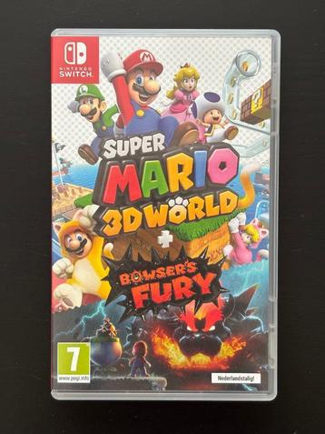 Super Mario 3D World + Bowser's Fury - Switch - compleet beschikbaar voor biedingen