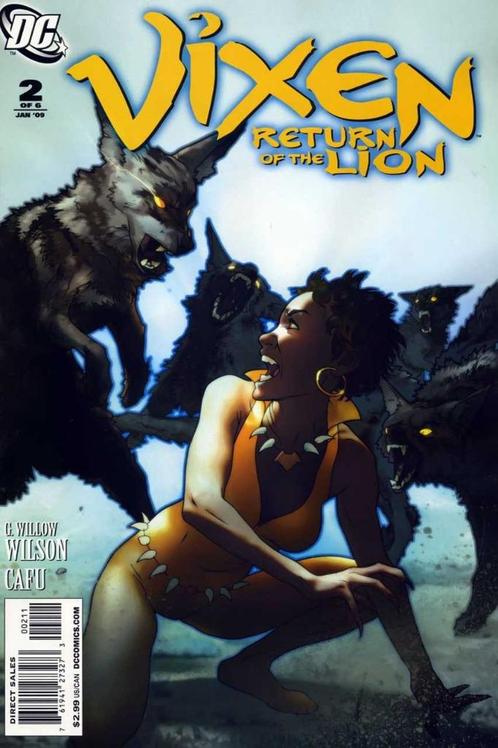 Vixen: return of the lion #2 (2008 ), Boeken, Strips | Comics, Nieuw, Eén comic, Amerika, Verzenden