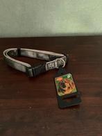 f11 - NIEUW dog fashion antraciet / zilveren honden halsband, Ophalen of Verzenden, Nieuw