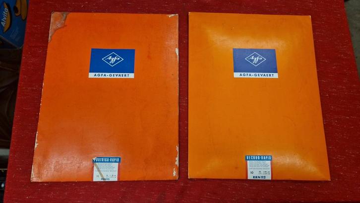 Origineel oud Agfa foto papier 40 x 30 cm, Audio, Tv en Foto, Fotografie | Fotopapier, Ophalen of Verzenden