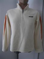 maat XL, nieuwe fleece trui, geel met wit en oranje, 68 cm., Kleding | Dames, Truien en Vesten, Girlz Protest, Geel, Maat 46/48 (XL) of groter