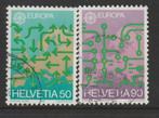 TSS Kavel 2320088 Zwitserland Europa gest minr 1370-1371, Ophalen, Gestempeld