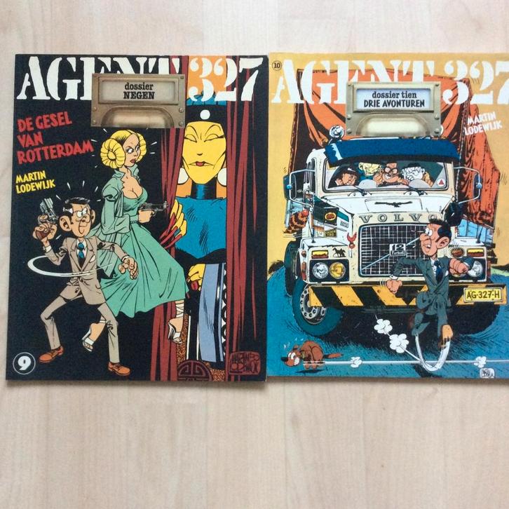 Agent 327, 2 delen, Boeken, Stripboeken, Gelezen, Meerdere stripboeken, Ophalen of Verzenden