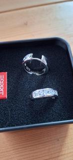 Zilveren oorbellen van Esprit, Sieraden, Tassen en Uiterlijk, Oorbellen, Ophalen of Verzenden, Zo goed als nieuw, Zilver, Zilver
