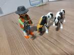 Figuur met verrekijker en twee ponys, Ophalen of Verzenden, Zo goed als nieuw, Los playmobil