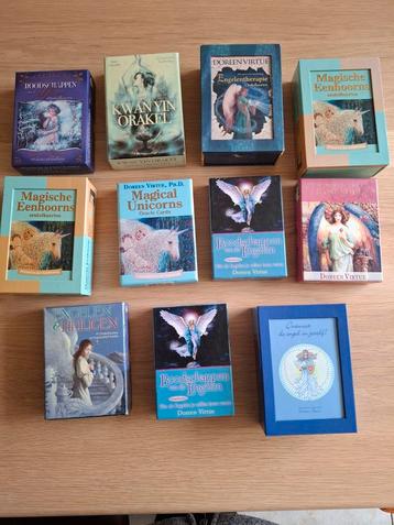 Diverse sets orakelkaarten en 3x spel Doreen Virtue beschikbaar voor biedingen