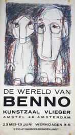 De Wereld van Benno tentoonstellingsposter Kunstzaal Vlieger, Ophalen, A1 t/m A3, Overige onderwerpen, Rechthoekig Staand