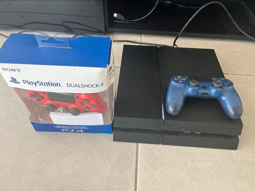 Sony PlayStation 4 – Bundle met 2 Controllers, Spelcomputers en Games, Spelcomputers | Sony PlayStation 4, Zo goed als nieuw, Original