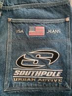Vintage Southpole Jorts - Geborduurde Denim Shorts, Blauw, Overige maten, Ophalen of Verzenden, Southpole