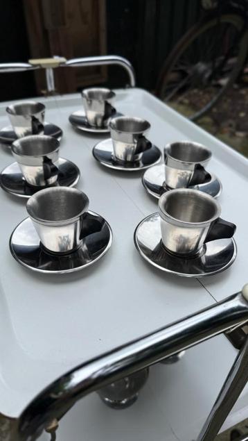 Rvs espresso kopjes  beschikbaar voor biedingen