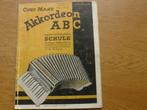 CURT MAHR - AKKORDEN ABC - ACCORDEON SCHOOL, Muziek en Instrumenten, Bladmuziek, Ophalen of Verzenden, Gebruikt, Les of Cursus