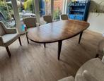 Mooie eikenhouten eettafel te koop - ovaal, Huis en Inrichting, Tafels | Eettafels, Gebruikt, 100 tot 150 cm, Eikenhout, 200 cm of meer