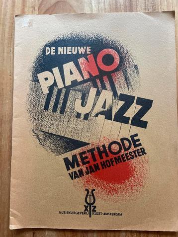 Nieuwe Piano Jazz Methode van Jan Hofmeester beschikbaar voor biedingen