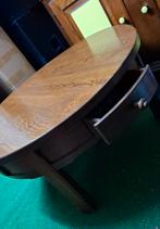 GRATIS ronde eiken salon tafel, 50 tot 100 cm, Rond, Zo goed als nieuw, Minder dan 50 cm