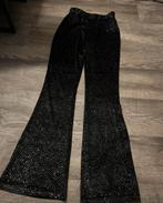 Colourful Rebel flared pants zwart glitter, maat S, Kleding | Dames, Broeken en Pantalons, Zwart, Nieuw, Ophalen of Verzenden