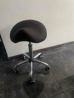 Zwarte Bureaukruk met Wielen, Ophalen, Gebruikt, Zwart, Bureaukruk