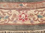 Handgemaakt oriental ovaal Aubusson tapijt grey 177x240cm, 200 cm of meer, Nieuw, 150 tot 200 cm, Aubusson Frans floral Oriental hype
