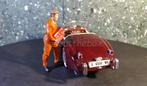 Diorama figuur 1:24 mechanic DAN oranje AD266, Hobby en Vrije tijd, Modelbouw | Figuren en Diorama's, Verzenden, Nieuw, Groter dan 1:35