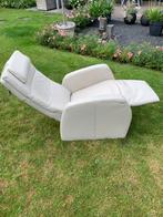 Leder Comfort- of relaxstoel verstelbaar met neksteun, Ophalen, Comfort, Gebruikt, Overige kleuren