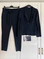 Studio anneloes set XL margot broek & clean blazer blauw, Kleding | Dames, Broeken en Pantalons, Ophalen of Verzenden, Zo goed als nieuw