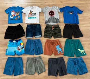 Pakket Kleding Jongen - 110/116 - 16 stuks beschikbaar voor biedingen