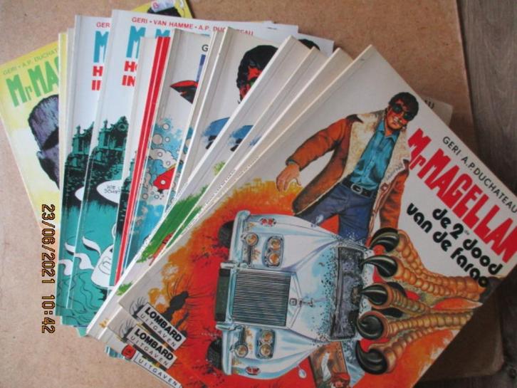 adv3617 mr magellan, Boeken, Stripboeken, Gelezen, Ophalen