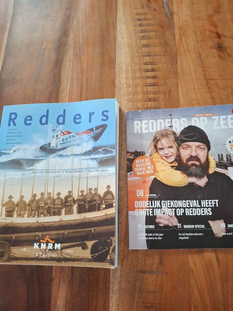 Redders op Zee - 175 jaar KNRM + Waddeneditie, Ophalen of Verzenden