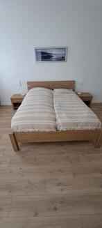 2 persoonsbed, Huis en Inrichting, Slaapkamer | Bedden, 160 cm, Gebruikt, Eenpersoons, Hout