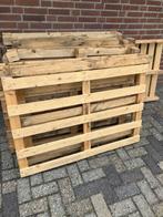 pallets, Doe-het-zelf en Verbouw, Hout en Planken, Ophalen, Gebruikt, Minder dan 25 mm, Pallet
