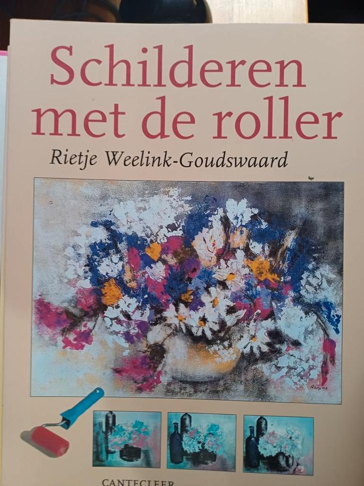 Schilderen met de roller - Rietje Weelink-Goudswaard, Hobby en Vrije tijd, Schilderen, Gebruikt, Overige typen, Ophalen of Verzenden