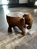 Houten olifant (planten standaard), Huis en Inrichting, Ophalen of Verzenden, Zo goed als nieuw