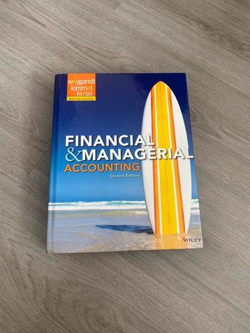 Financial & Managerial Accounting I 6th edition beschikbaar voor biedingen